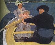 Mary Cassatt, Floating boat